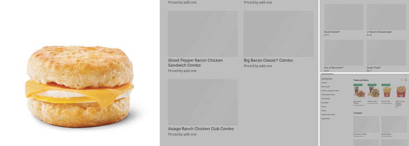 Wendy's Menu