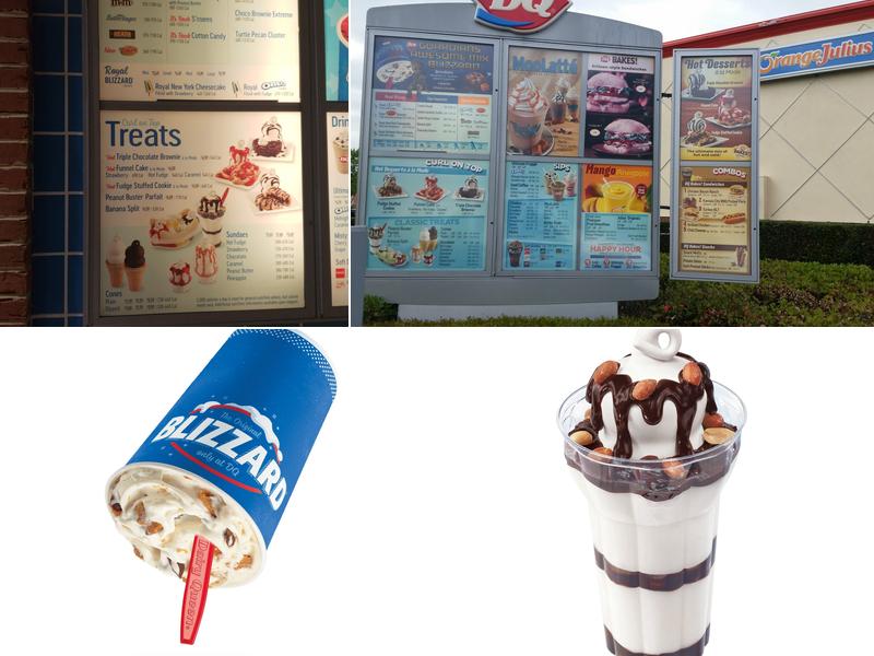 Dairy Queen (Treat) Menu