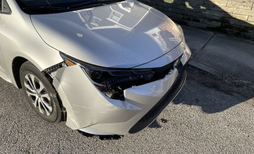 Impact collision center and automotive