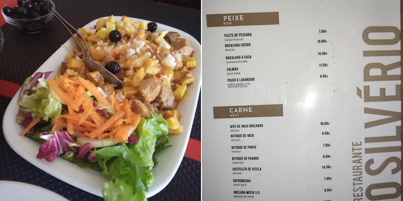 O Silvério Menu