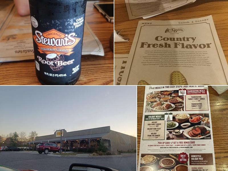 Cracker Barrel Old Country Store Menu