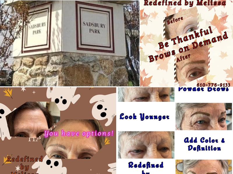 Redefined by Melissa...BROWS ON DEMAND...Permanent Cosmetics