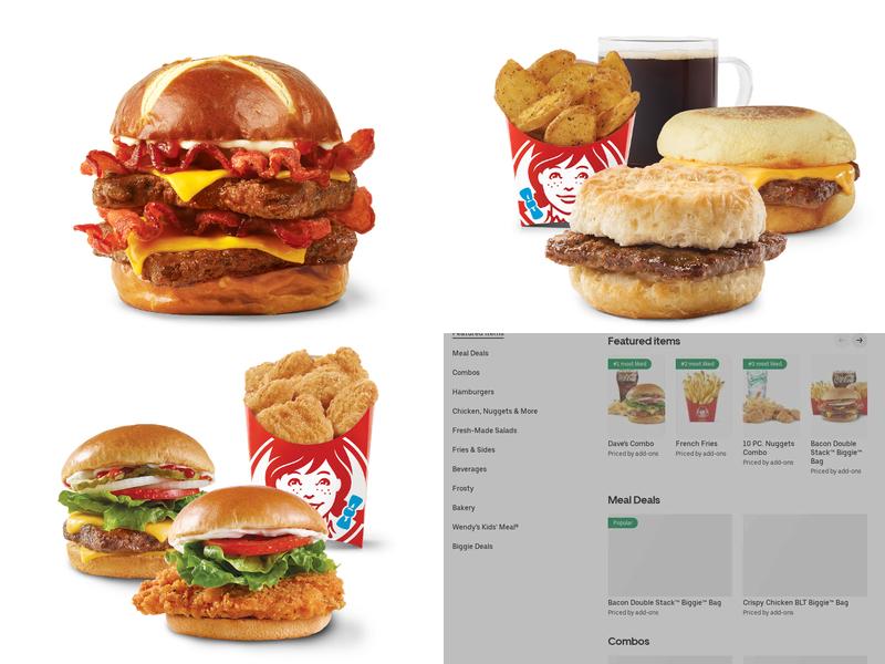 Wendy's Menu
