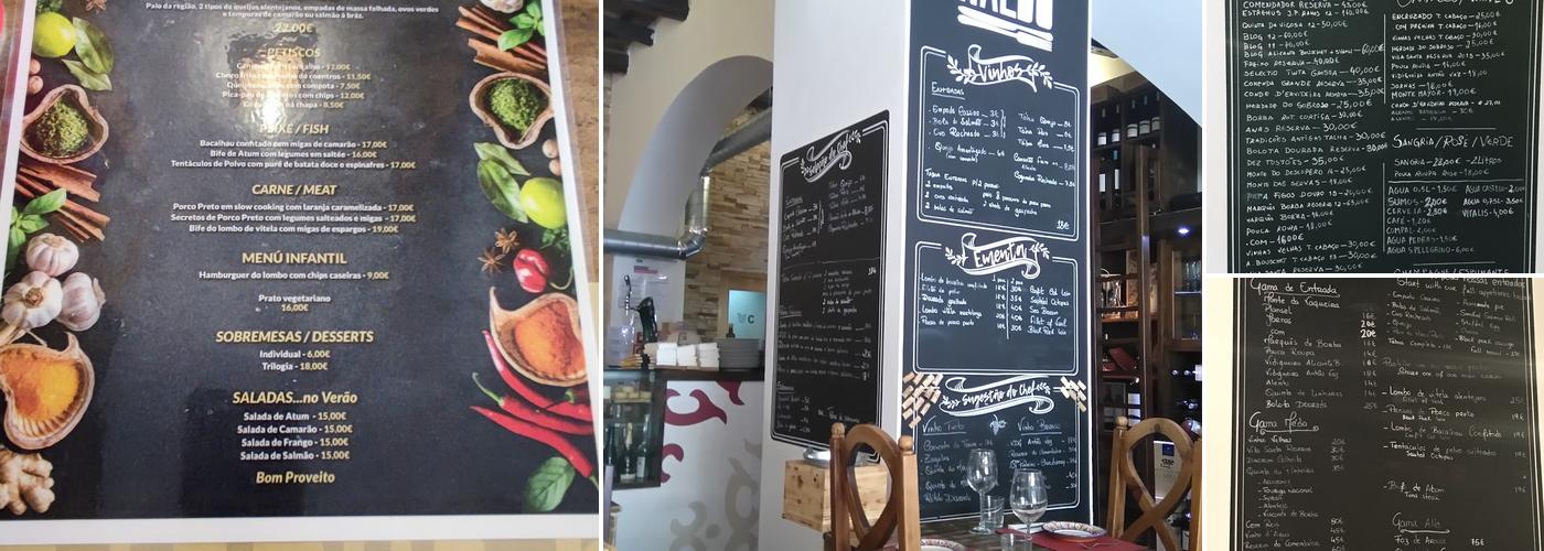 Tábua do Naldo Menu