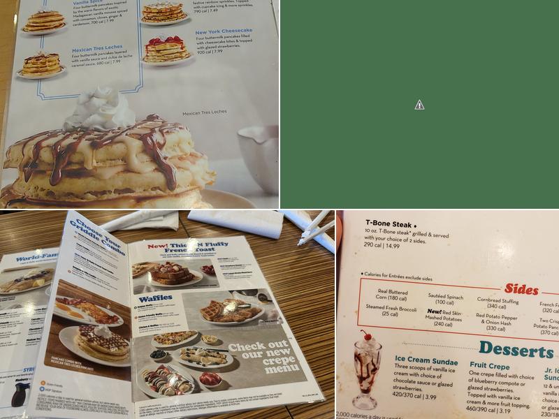 IHOP Menu