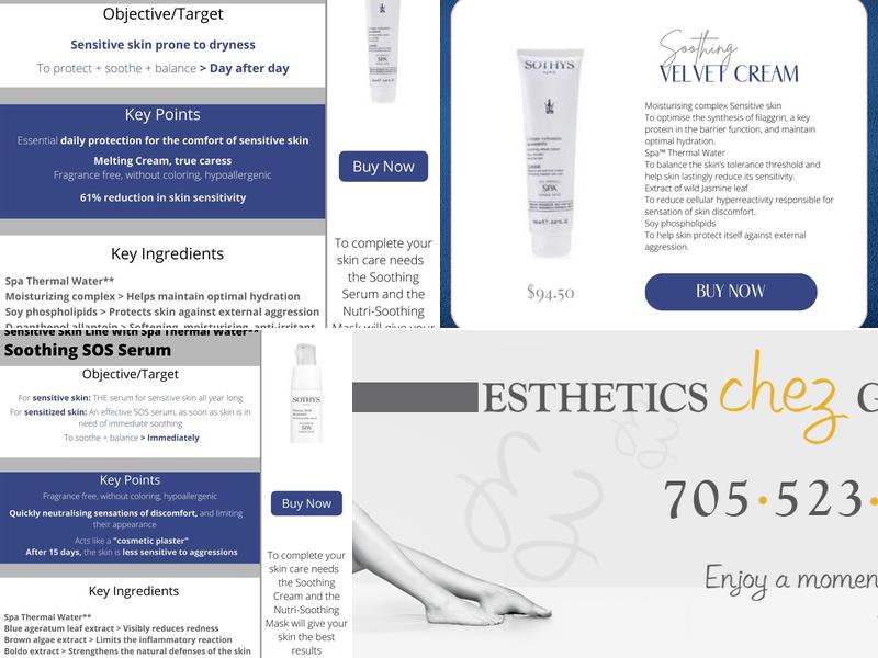 Esthetics Chez Ginette