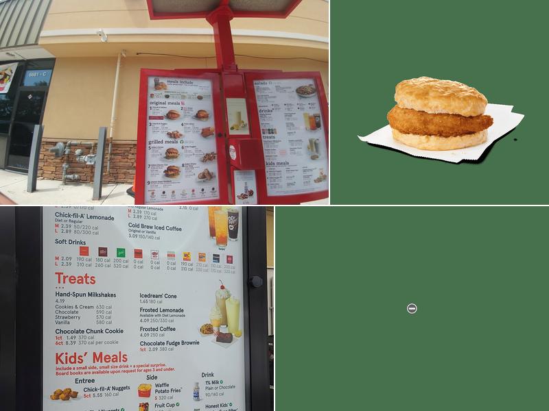 Chick-fil-A Menu