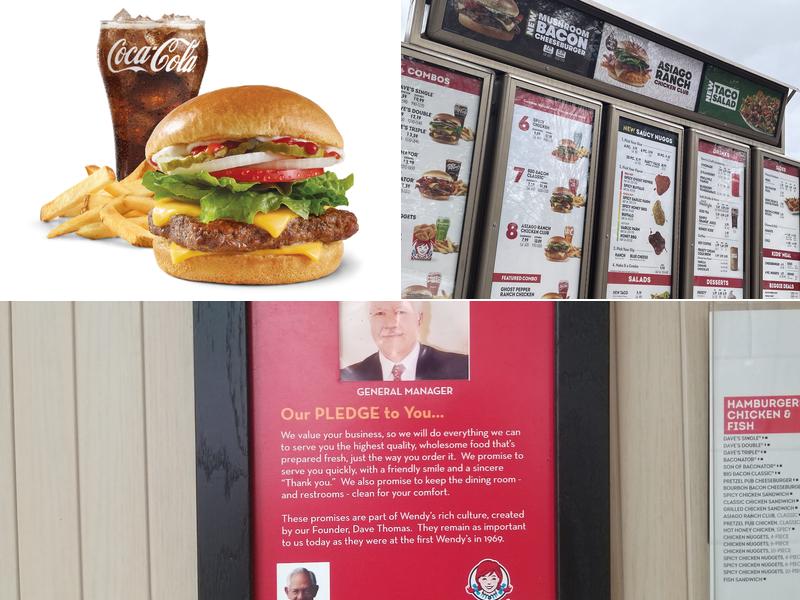 Wendy's Menu