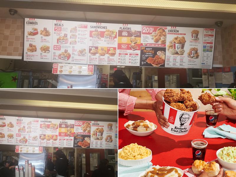 KFC Menu