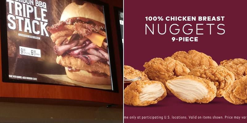 Arby's Menu