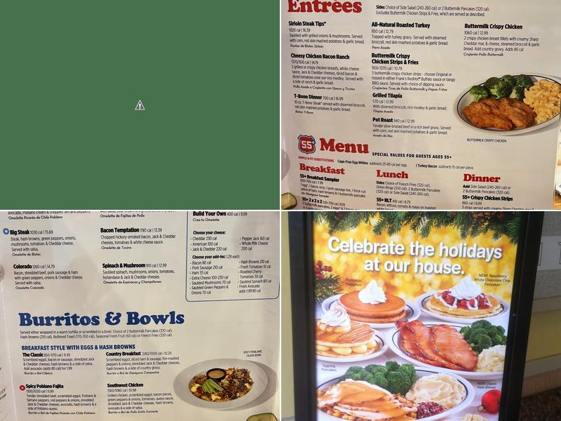 IHOP Menu