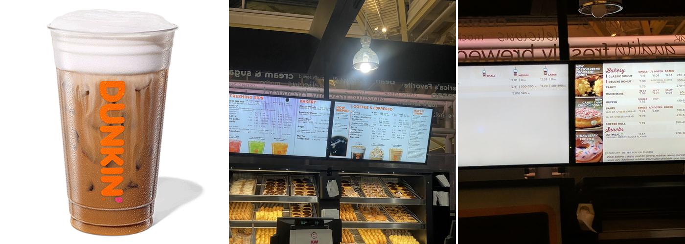 Dunkin' Menu