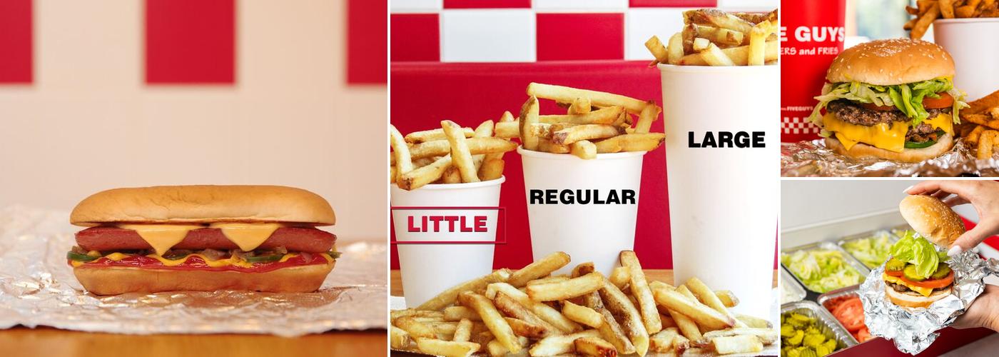 Five Guys Menu
