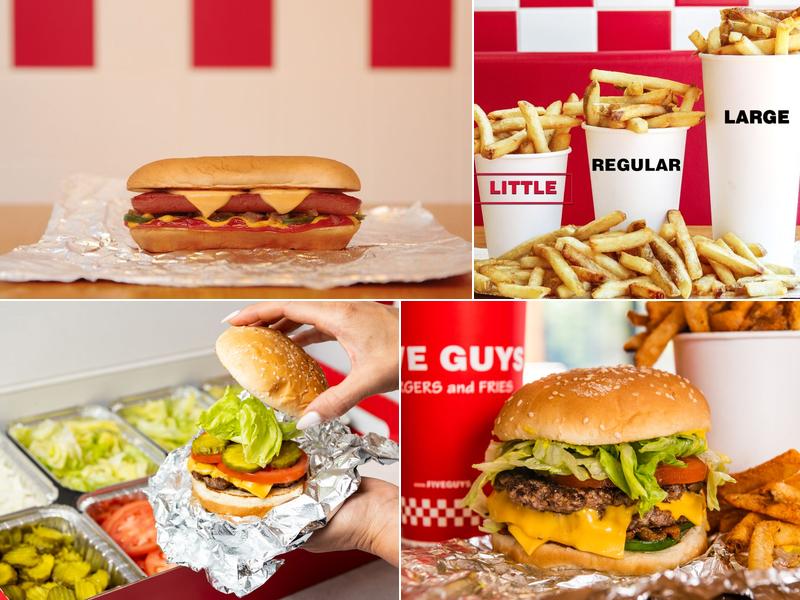 Five Guys Menu