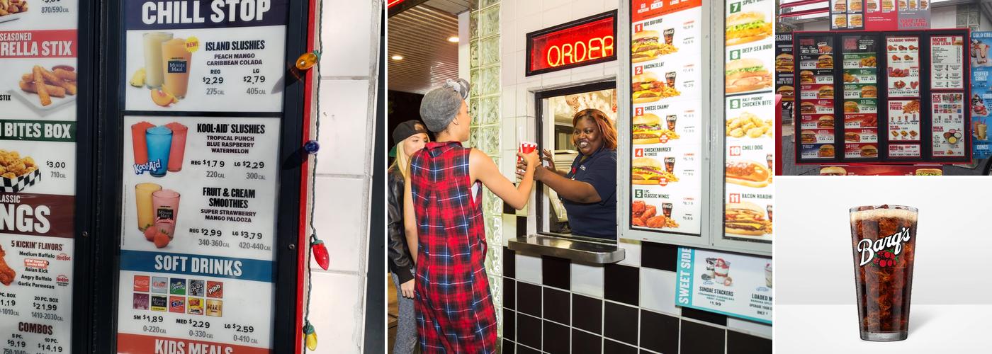 Checkers Menu