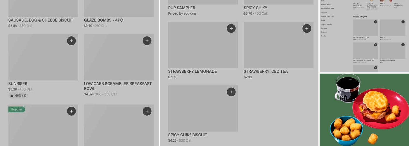 Krystal Menu