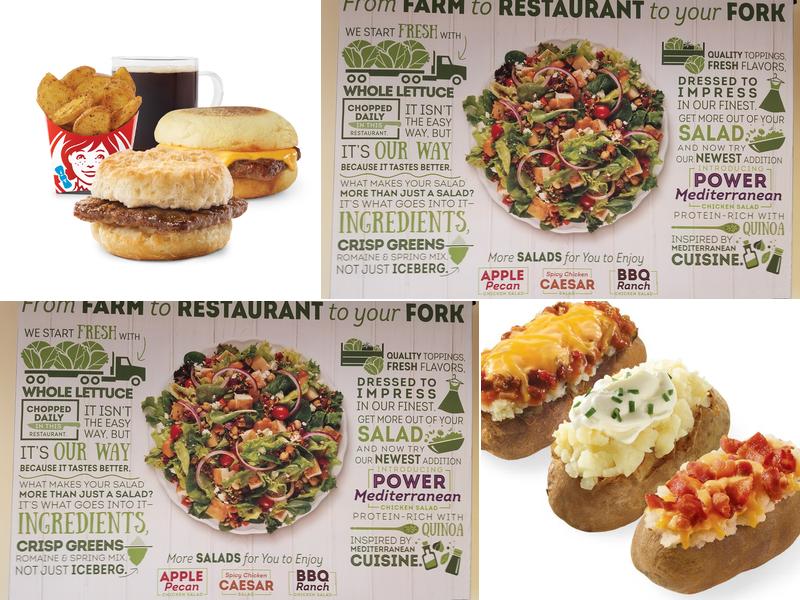 Wendy's Menu