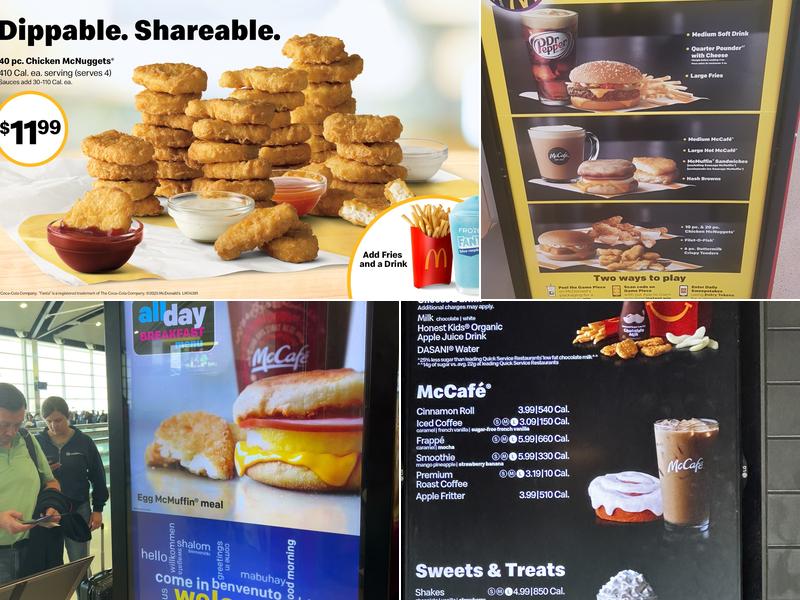 McDonald's Menu