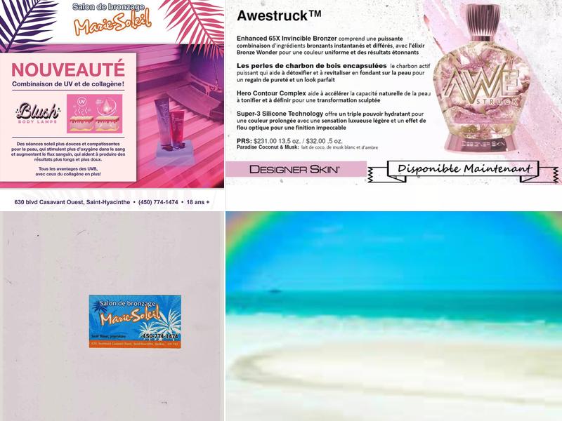 Bronzage Marie-Soleil