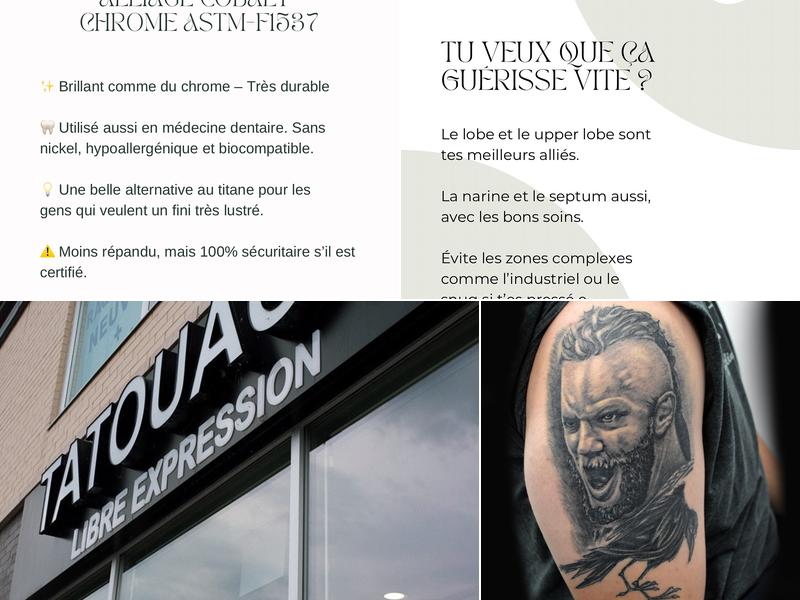 Tatouage Libre Expression