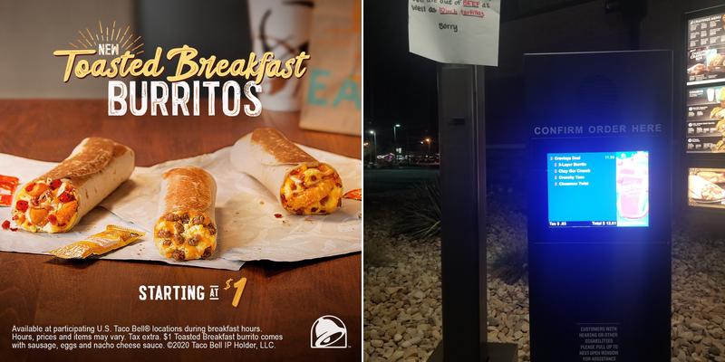 Taco Bell Menu