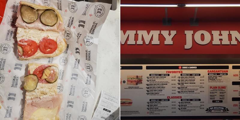 Jimmy John's Menu