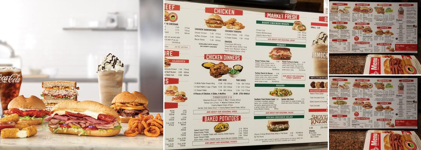 Arby's Menu