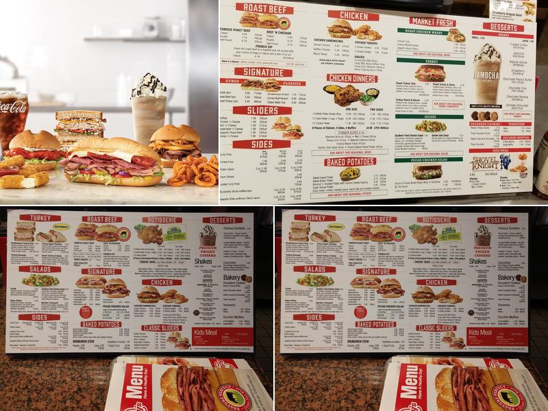 Arby's Menu