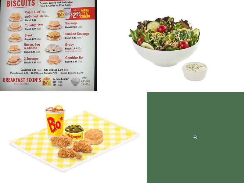 Bojangles Menu