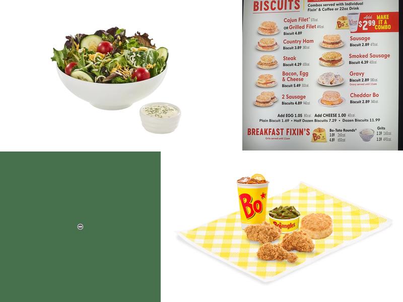 Bojangles Menu