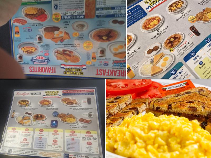 Waffle House Menu