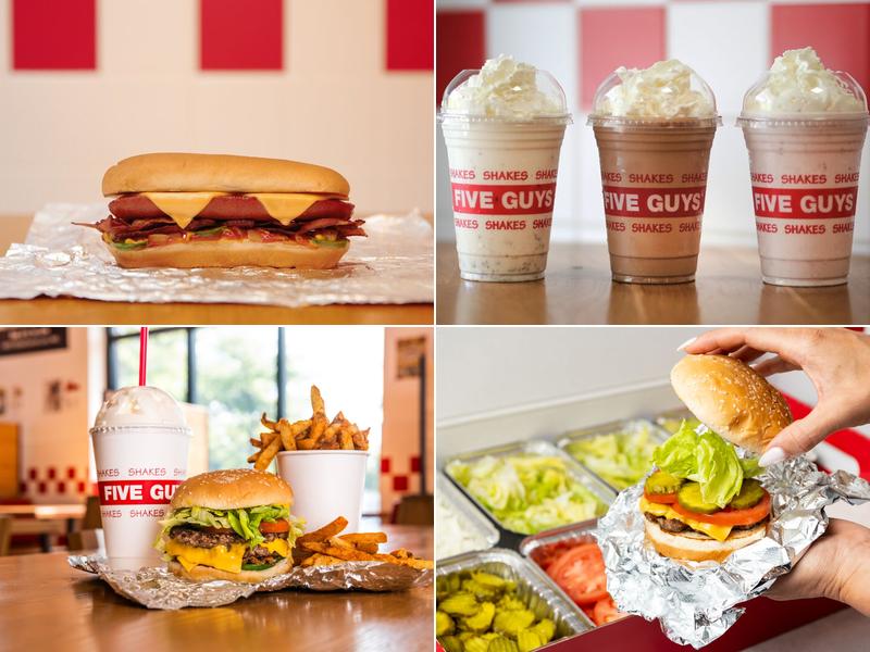 Five Guys Menu