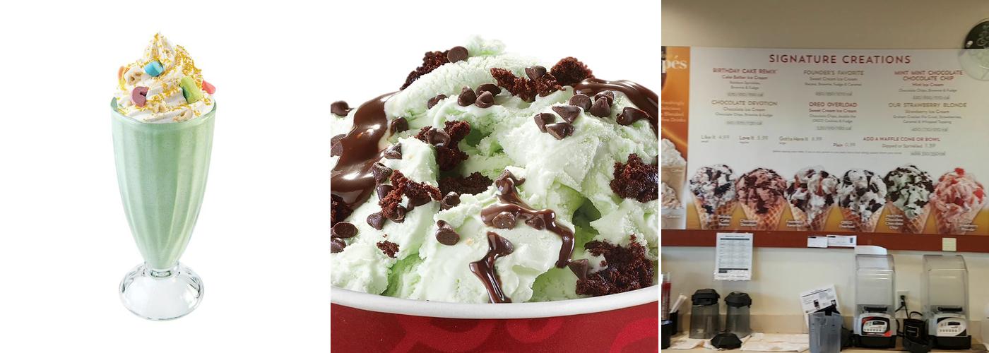 Cold Stone Creamery Menu