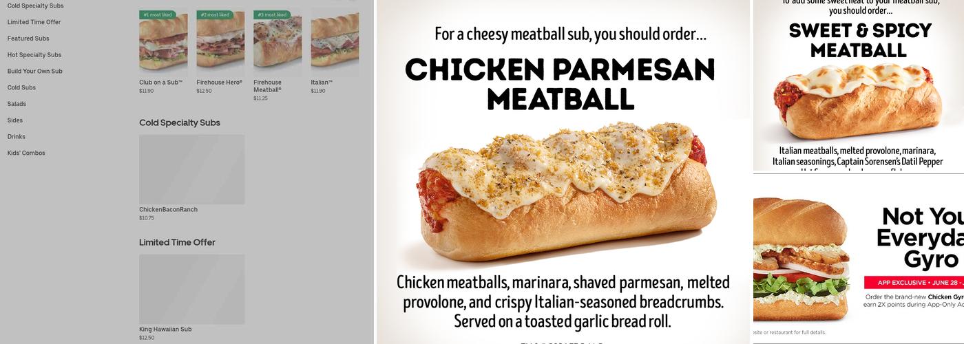 Firehouse Subs Stonewall Square Menu