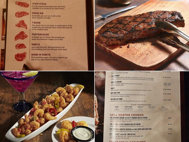 LongHorn Steakhouse Menu