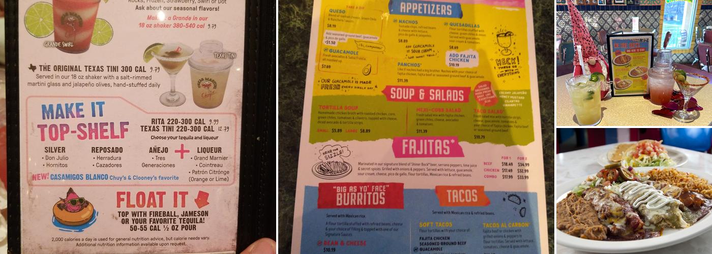 Chuy's Menu