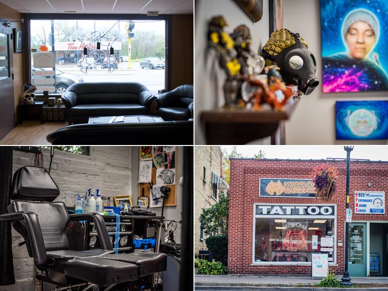 Neon Crab Tattoos & Piercing