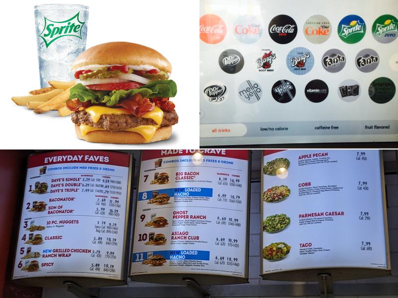 Wendy's Menu