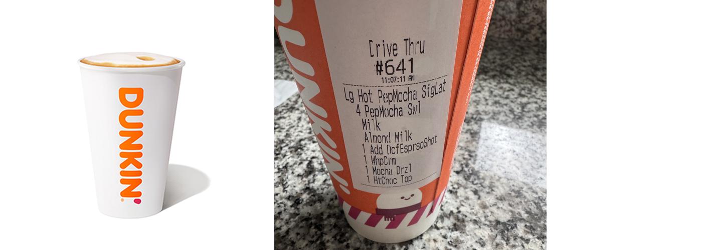 Dunkin' Menu