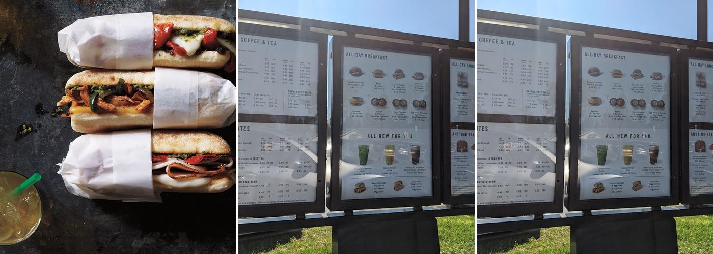Starbucks Menu
