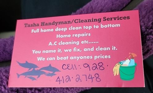 Tasha cleaning handyman services