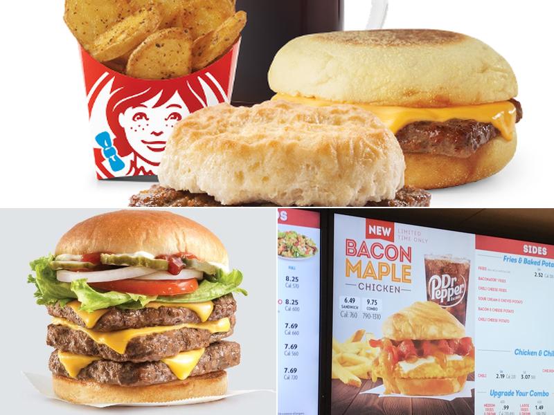 Wendy's Menu