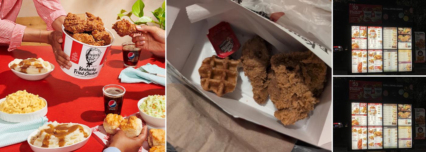 KFC Menu