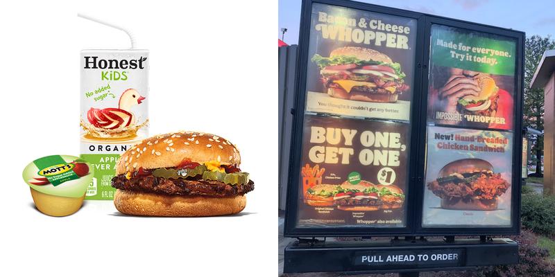 Burger King Menu