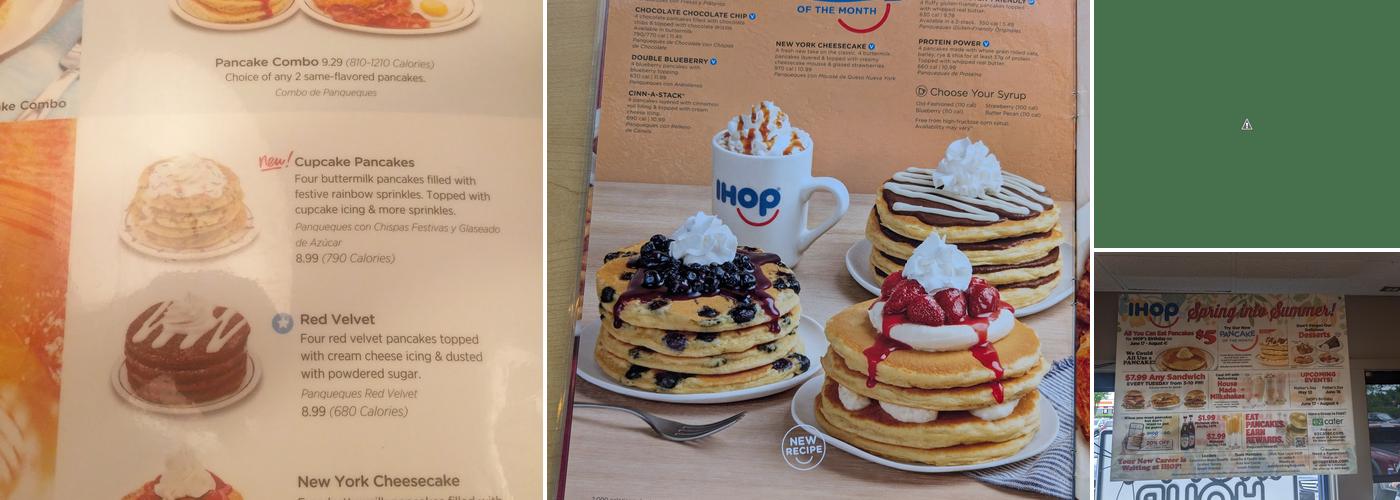 IHOP Menu