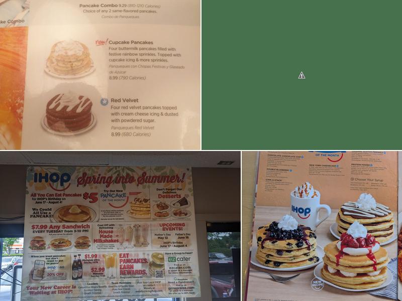 IHOP Menu