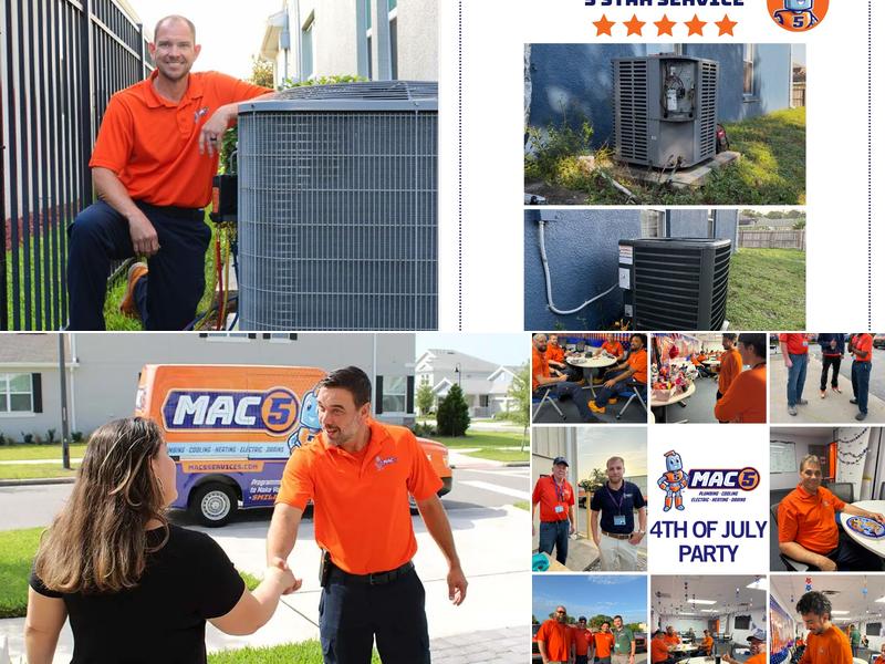 MAC 5 Services: Plumbing, Air Conditioning, Electrical, Heating, & Drain Experts