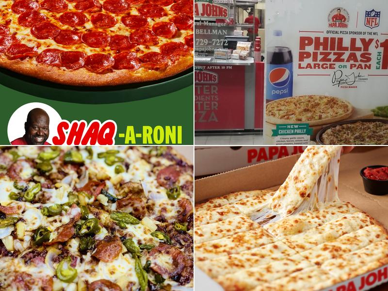 Papa Johns Pizza Menu