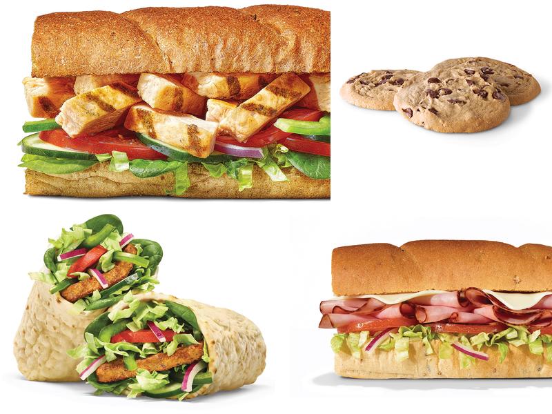 Subway Menu