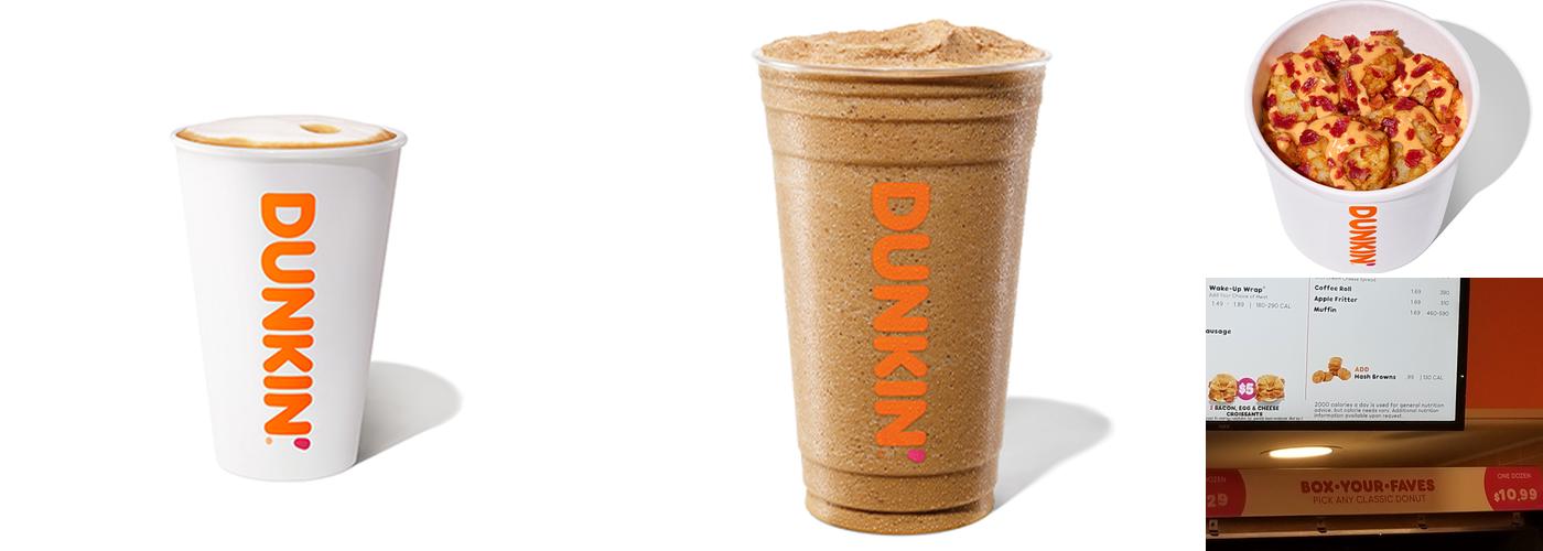 Dunkin' Menu